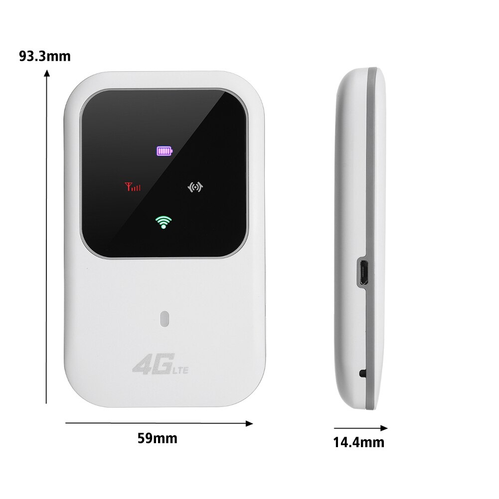 4G Lte Mobiele Draadloze Router Wi-fi Hotspot Lte Wifi Box Draagbare Wifi Usb Opladen Router Voor Telefoon/Tablet/Pc