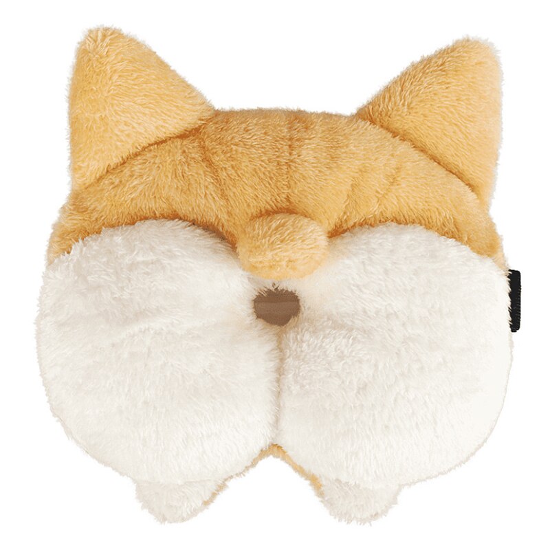 Corgi Butt Cat Car Tissue Holder Napkin Box Vehicle Backseat Tissue Case Holder for Home Car Bathroom