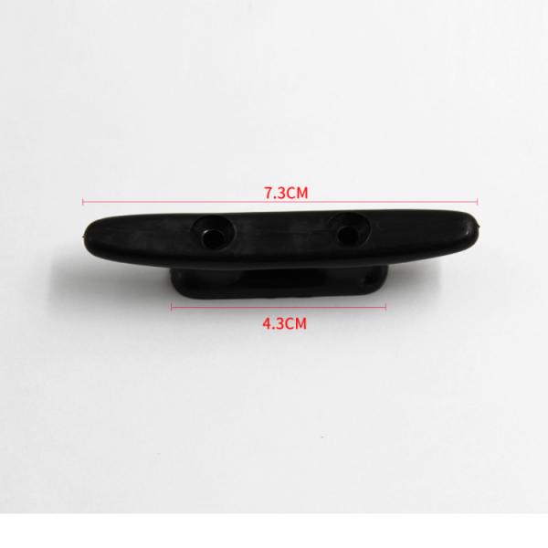 2 kpl veneen kiinnike 3 tuuman litteä yläosa, nylon merilaatua 2 reikää kiinnitystanko kannen kiinnitystarvikkeet  - 75mm