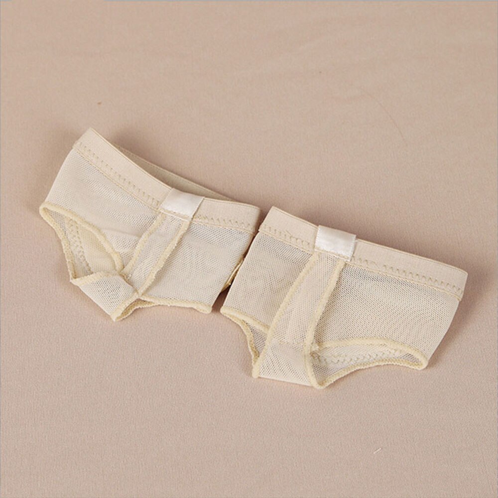 1 paar Fuß Tanga Zehe Undies Ballett tanzen Pfote Mittelfuß Vorfuß Halb lyrisch Schutz Hühneraugen Schwielen Hosenträger Fuß Pflege