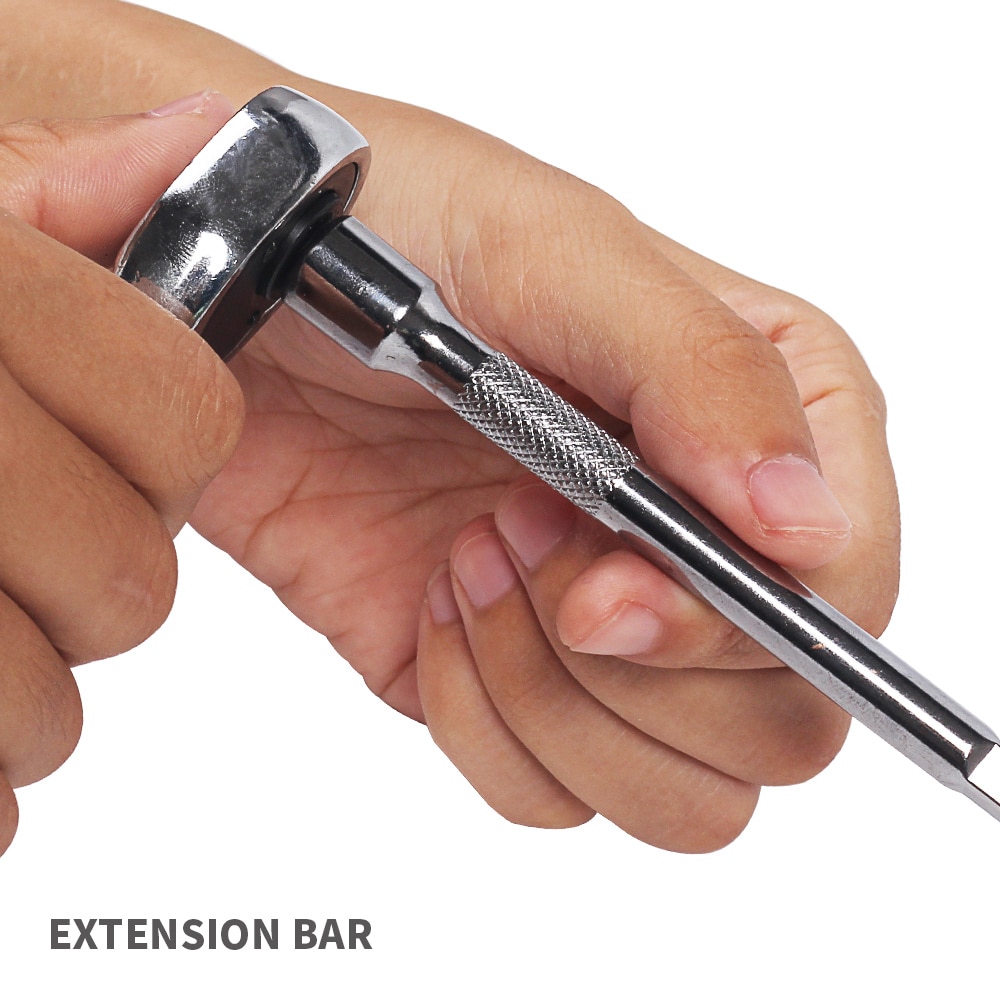 HILDA 46 pcs Car Repair Tool Sets Combination Tool Wrench Set Batch Head Ratchet Pawl Socket Spanner Screwdriver socket set