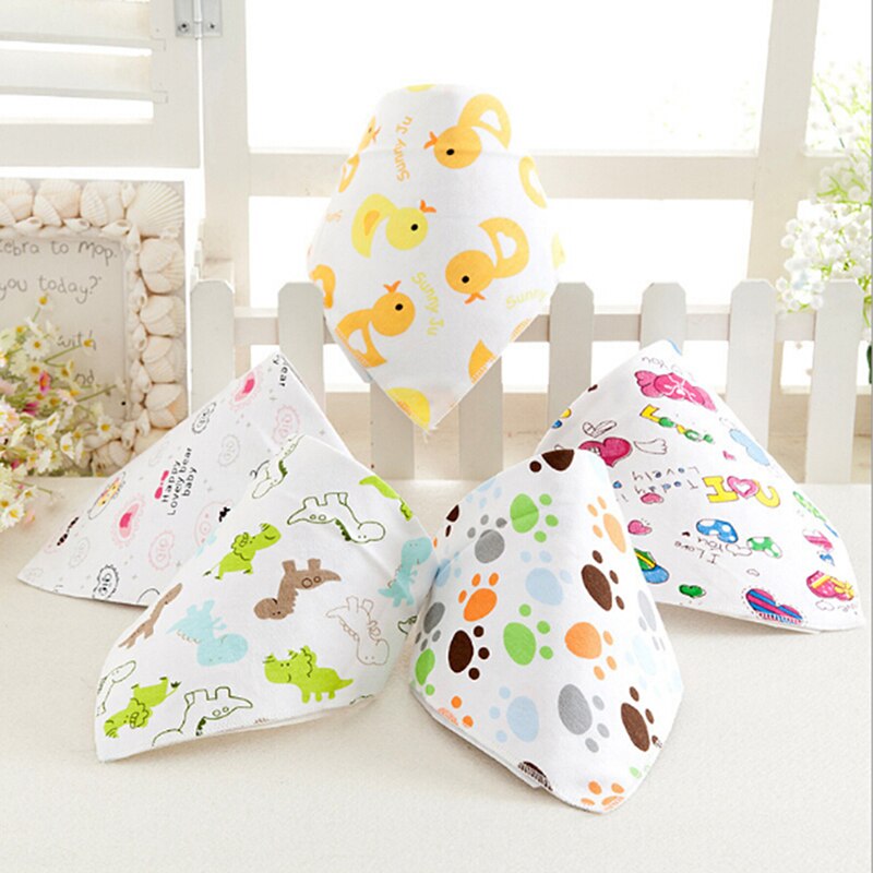 Katoenen baby bandana slabbetjes print baby voedingsdoek pasgeboren babador smock kinderen boerendoek goedkope babyspullen