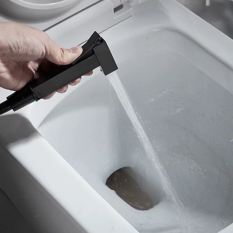 Black bidet shower mixer kit wall black mop pool single cold tap black wall single cold tap bathroom tap