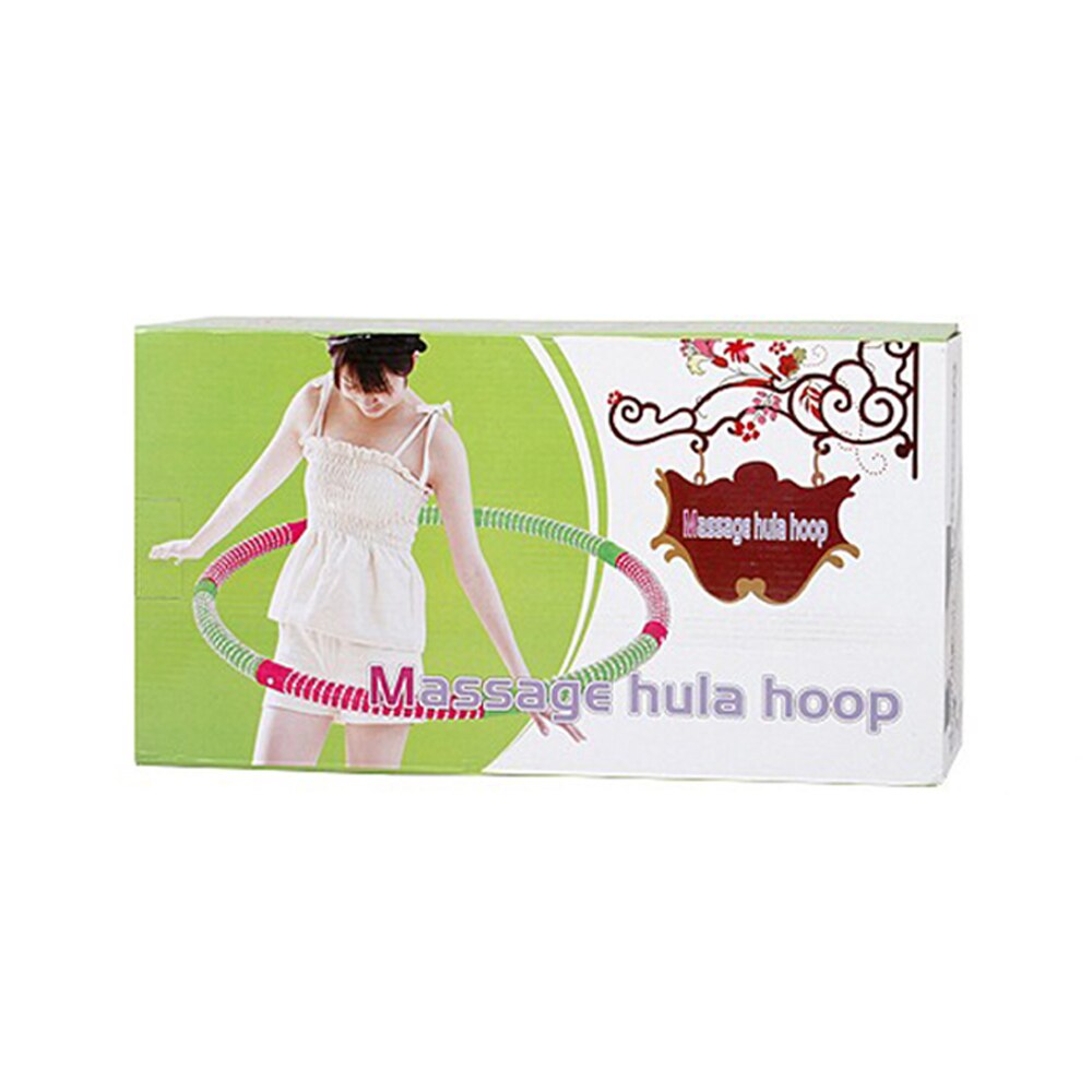 Removable Health Hoop Fitness Circle 3500 Massage Beads 7 Sections Own Combination Hoop Sports Hoop Weighted Hoop Slimming 76cm