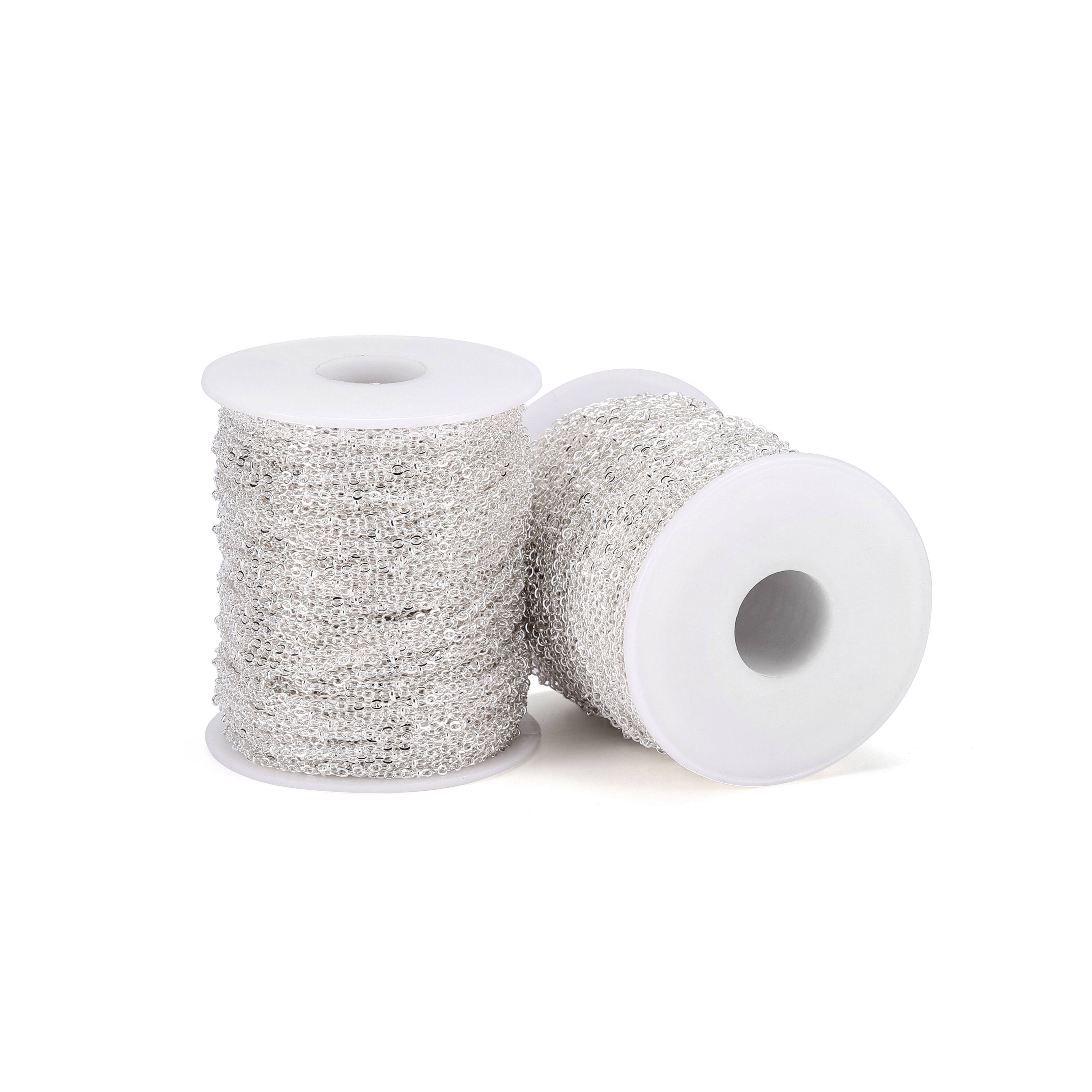 5 Meter Koperen Twisted Kettingen Kralen Kabel Link Clip Kralen Ketting Voor Diy Enkelbandje Kettingen Armband Sieraden Maken Levert: M / Blauw