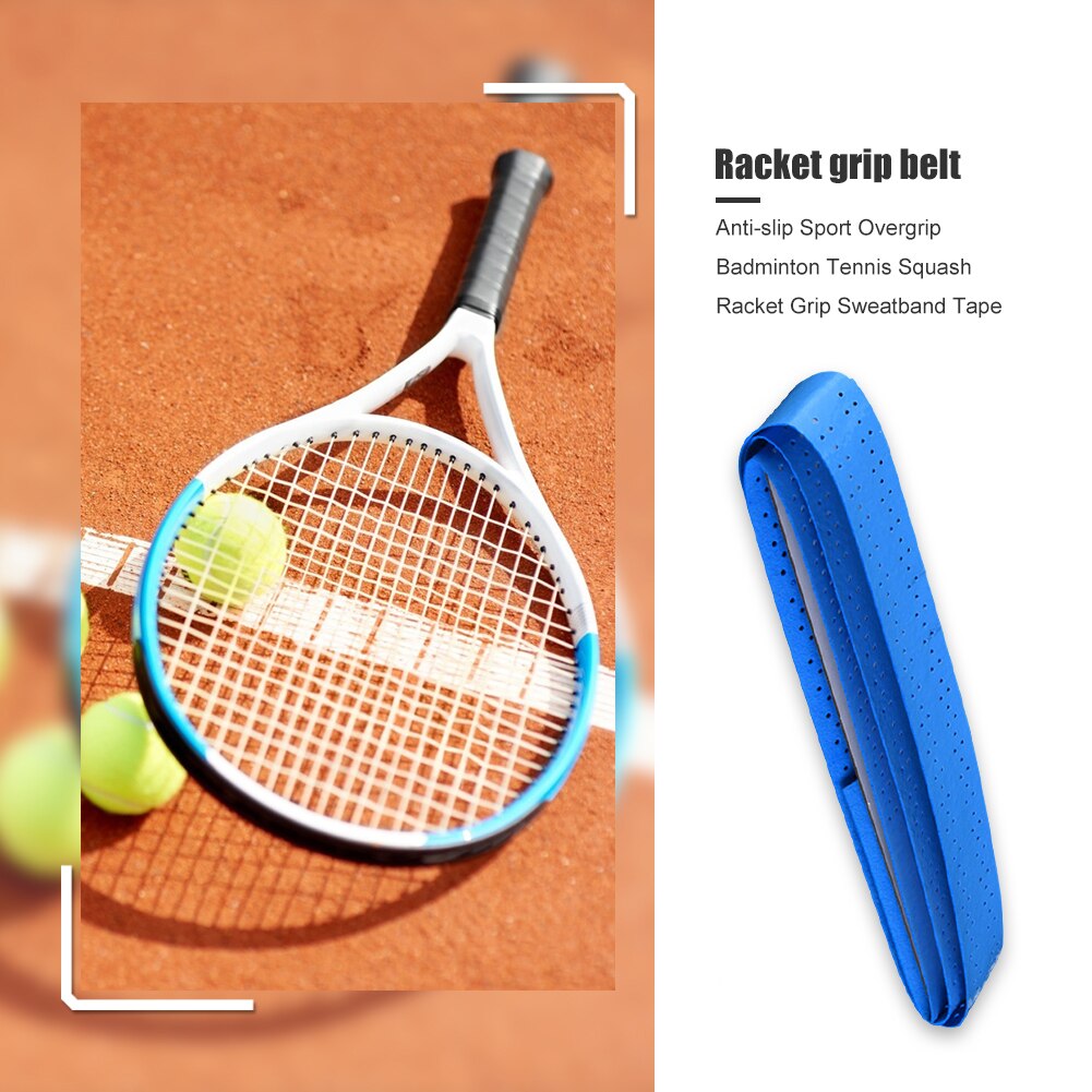 Ruban de préhension de Sport en Badminton, respirant, bande de sueur, antidérapant, pour les exercices en plein air, décoration sportive