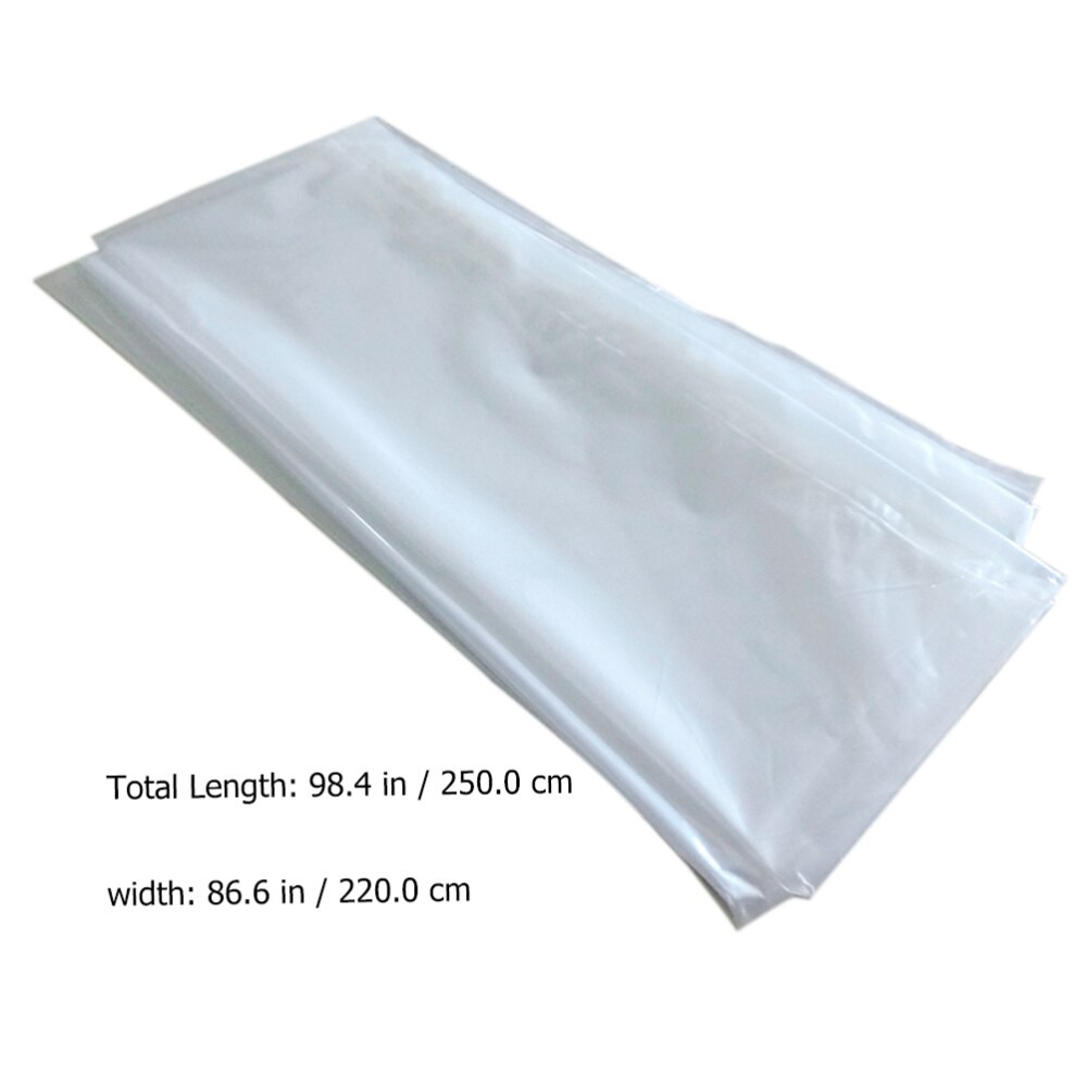 Gennemsigtig madras pad betræk pe selvklæbende dobbelt tykkelse madras beskyttende betræk til soveværelse i hjemmet