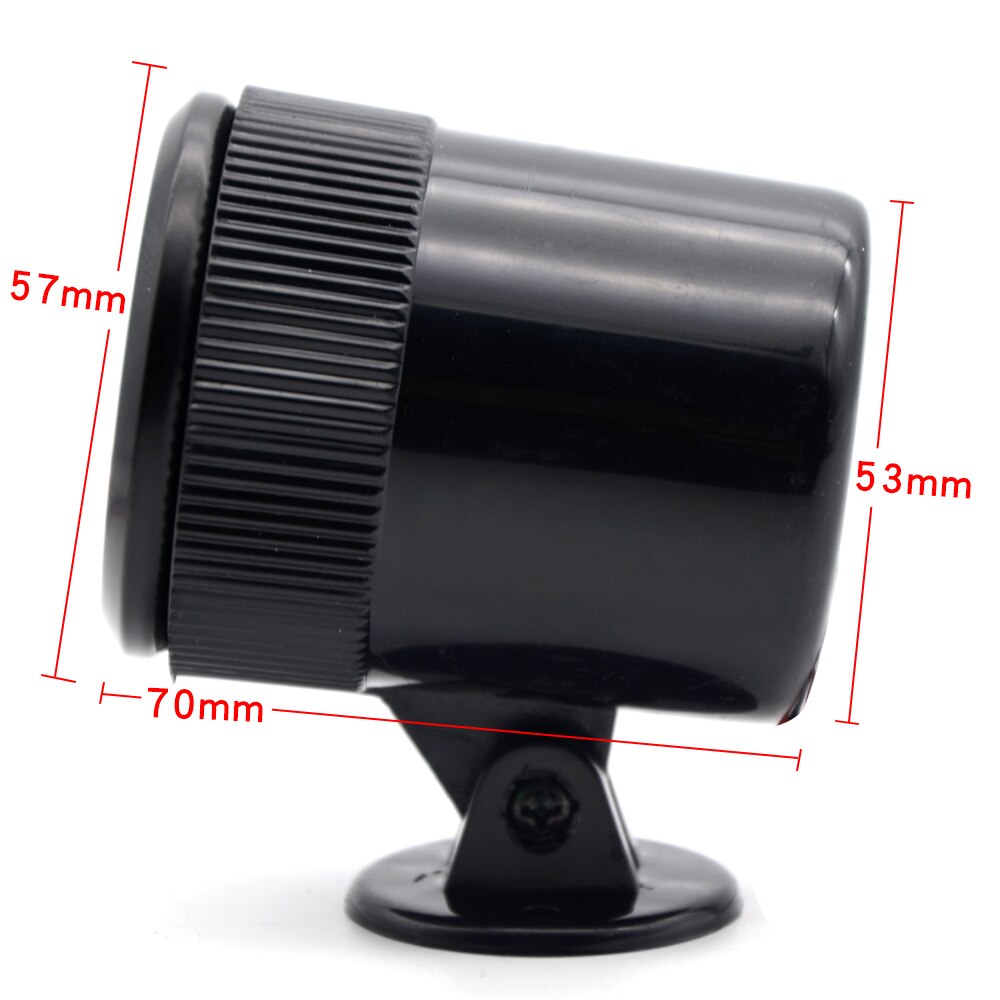 2" 52mm Auto Car Tachometer gauge analog Carbon Fibre Face 0-8000 RPM White Background Light Black Bezel