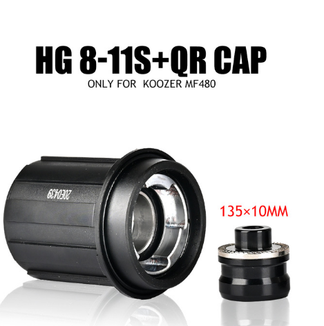 Koozer – Micro Spline 12S freehub XM490 BM440 PRO, 8, 9, 10, 11 vitesses XD: MF480 HG QR