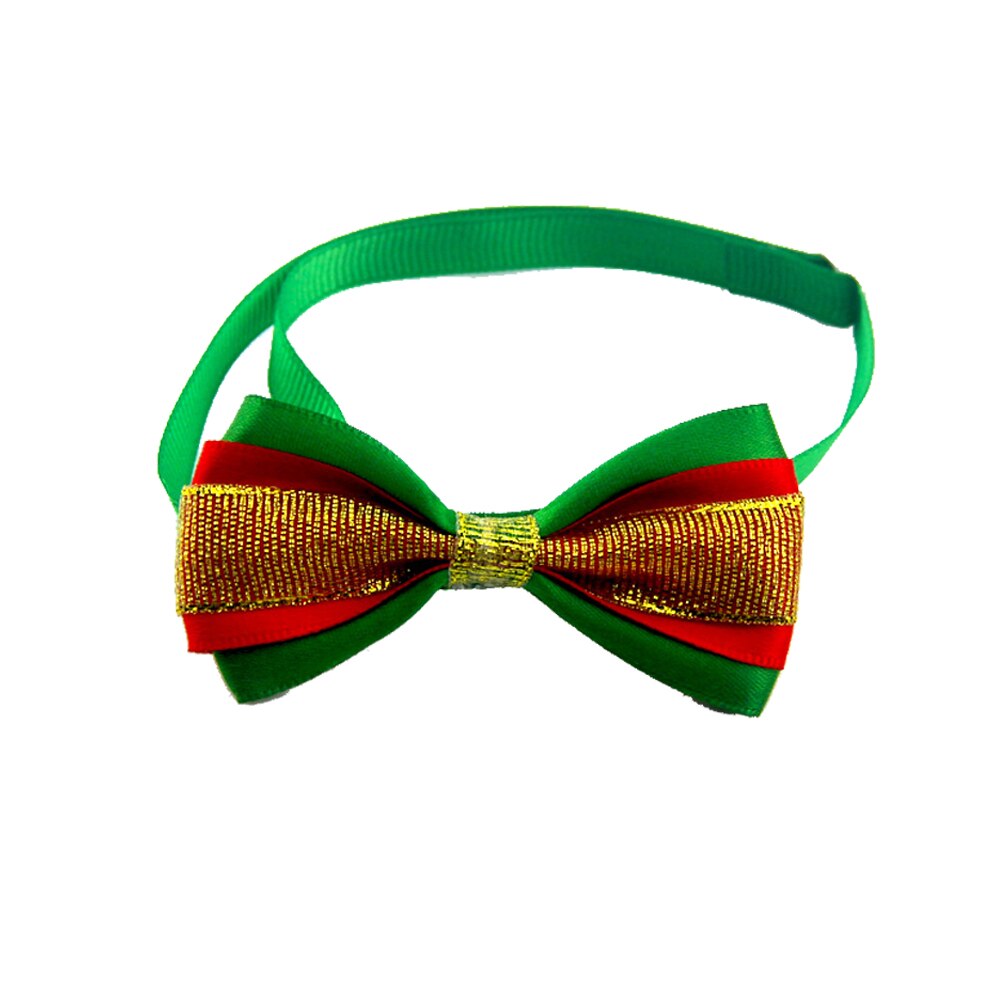 Collar navideño para perros y gatos, pajarita para perro, correa ajustable para el cuello, accesorios de aseo para perros y gatos: 6