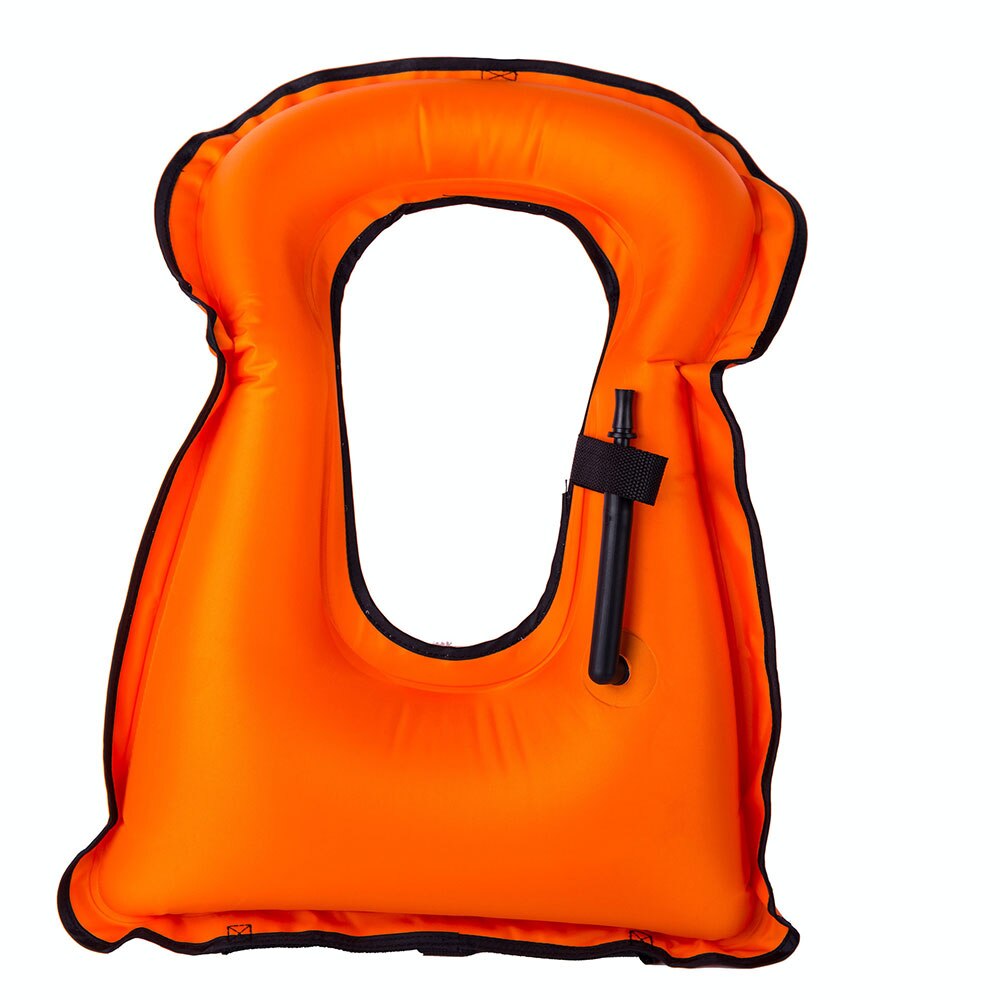 Opdrift redningsvest pvc kostume sport udendørs tøj redningsveste praktisk fiskeri praktisk vandreture førstehjælp tilbehør: Orange / Voksen