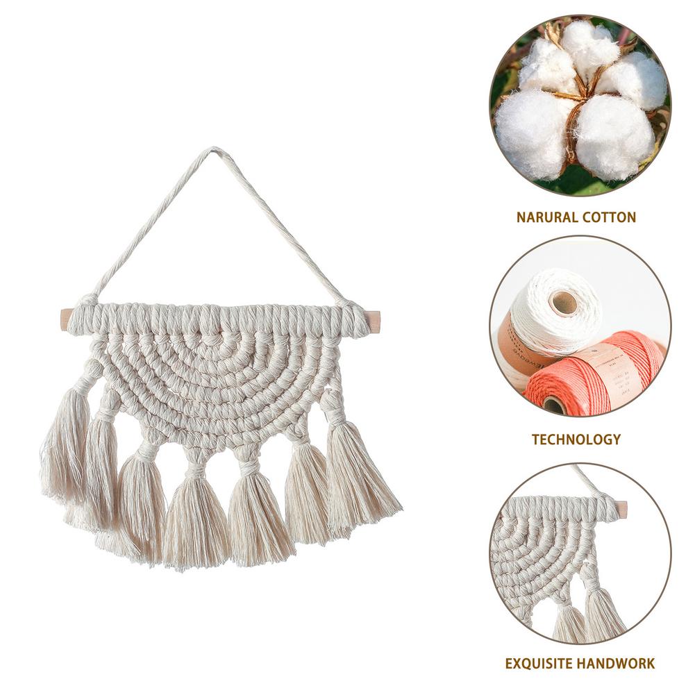 Boho Decor Bohemian Chic Macrame Wall Hanging Wall Decor Tapestry Dream Catcher Tapestry Wall Aesthetic Boho Tapestry Bedroom