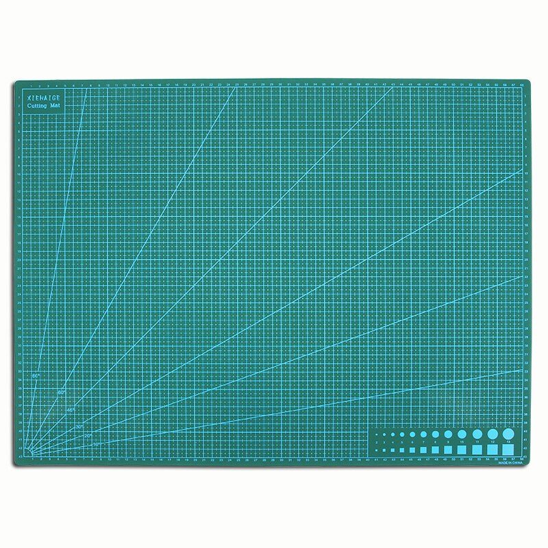 xiehaige Double-Sided PVC A2 Cutting Mat 18"x24" Multipurpose Self Healing Cutting Mats for Durable Paper Mat for Cutting