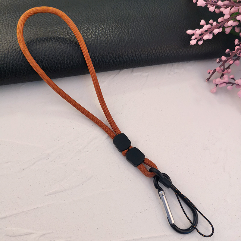 Cordón ajustable para teléfono móvil, cuerda corta tejida a mano, colgante para muñeca, funda universal antipérdida que combina con todo: 05