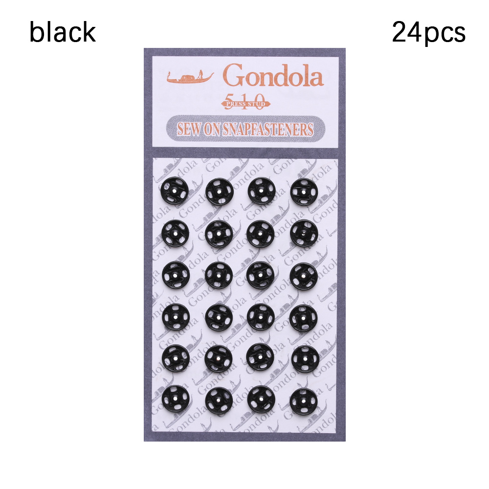 Mini botones para ropa de muñeca, hebilla de Metal redonda de 5mm, broche Invisible, ropa de muñeca de dibujos animados, costura DIY, accesorios hechos a mano, 10/24 Uds.: 4 # / Plata antigua