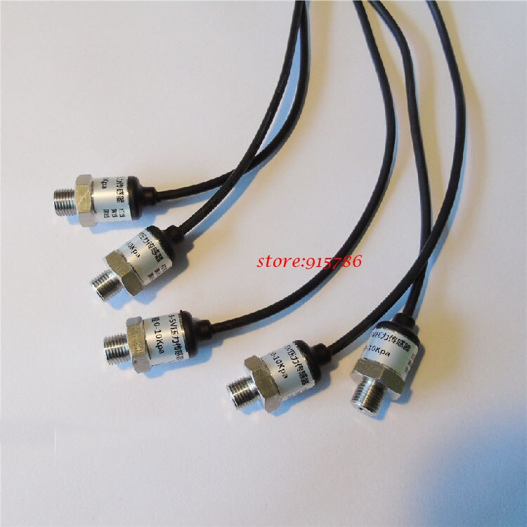 5KPA 40KPA 10KPA pressure sensor 0.5 m 1M 4M water tank level sensor 0.5V-4.5V level sensor G1/4 3-wire