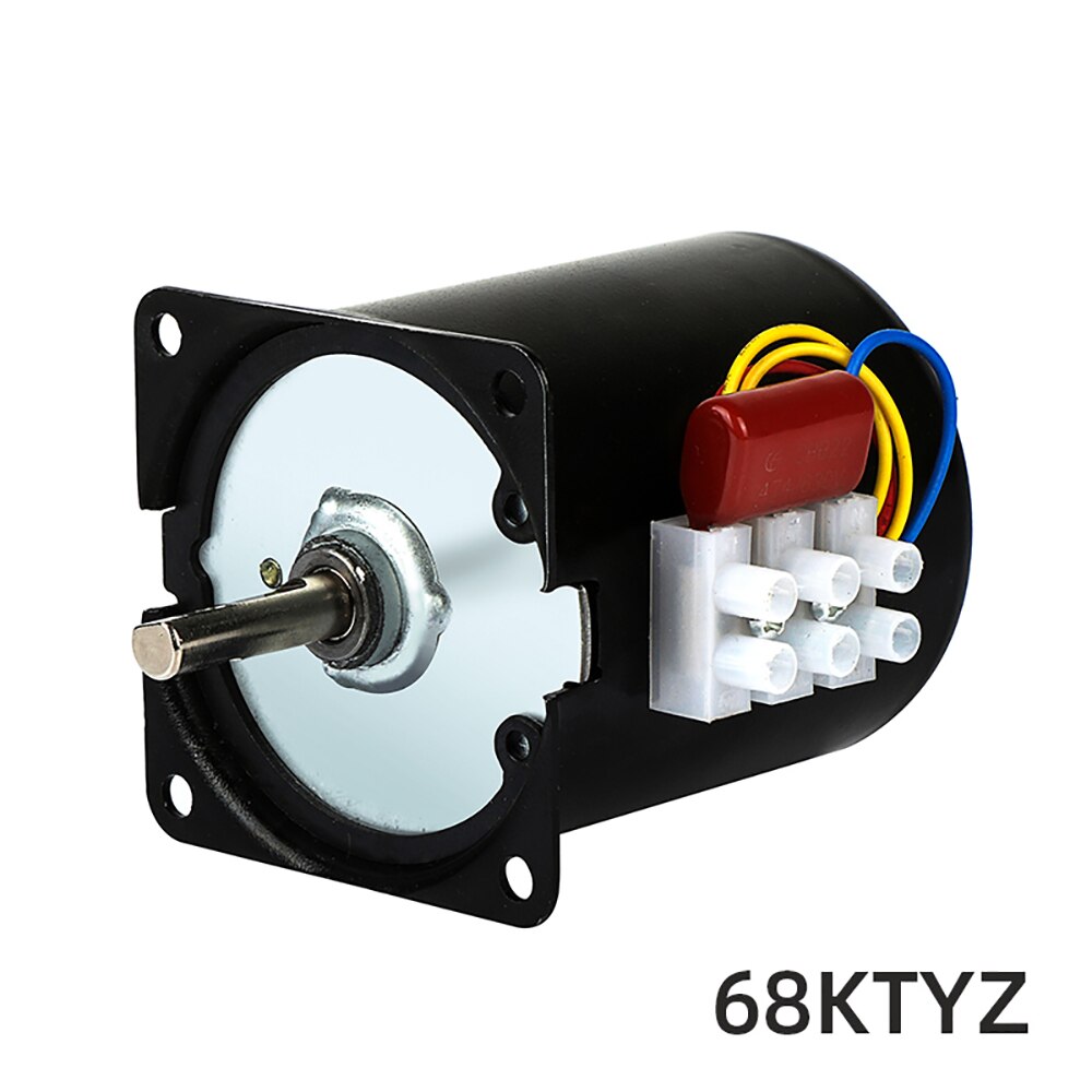 60KTYZ Permanent Magnet Synchronous Motor AC220V 14W Gear Motor Speed Reducer Motors Controllable Positive Negative Inversion