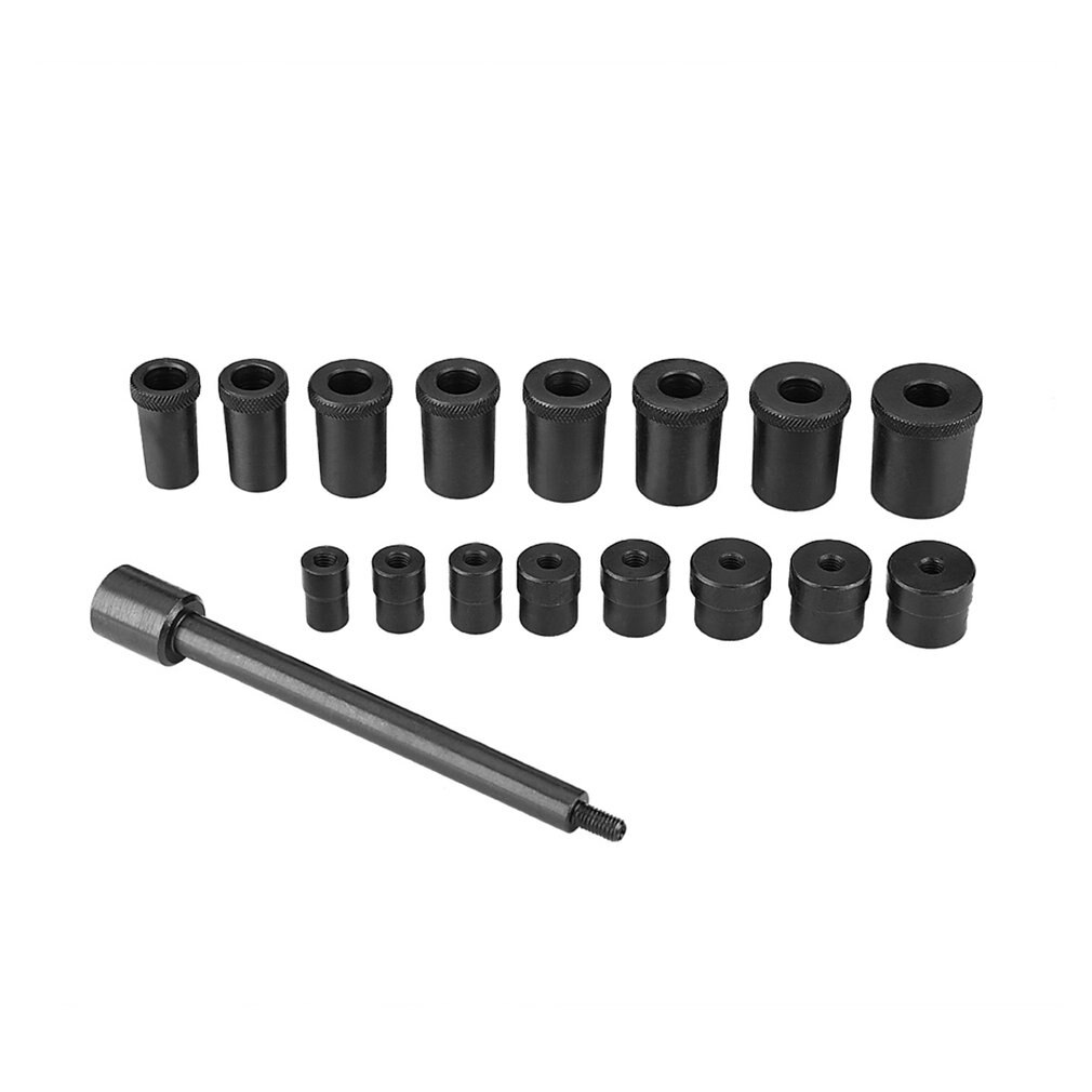 17 Stks/set Metalen Centring Doorn Clutch Tool Clutch Installeren Tool Koppeling Wervelkolom Set Clutch Alignment Tool Kit Auto Accessoires