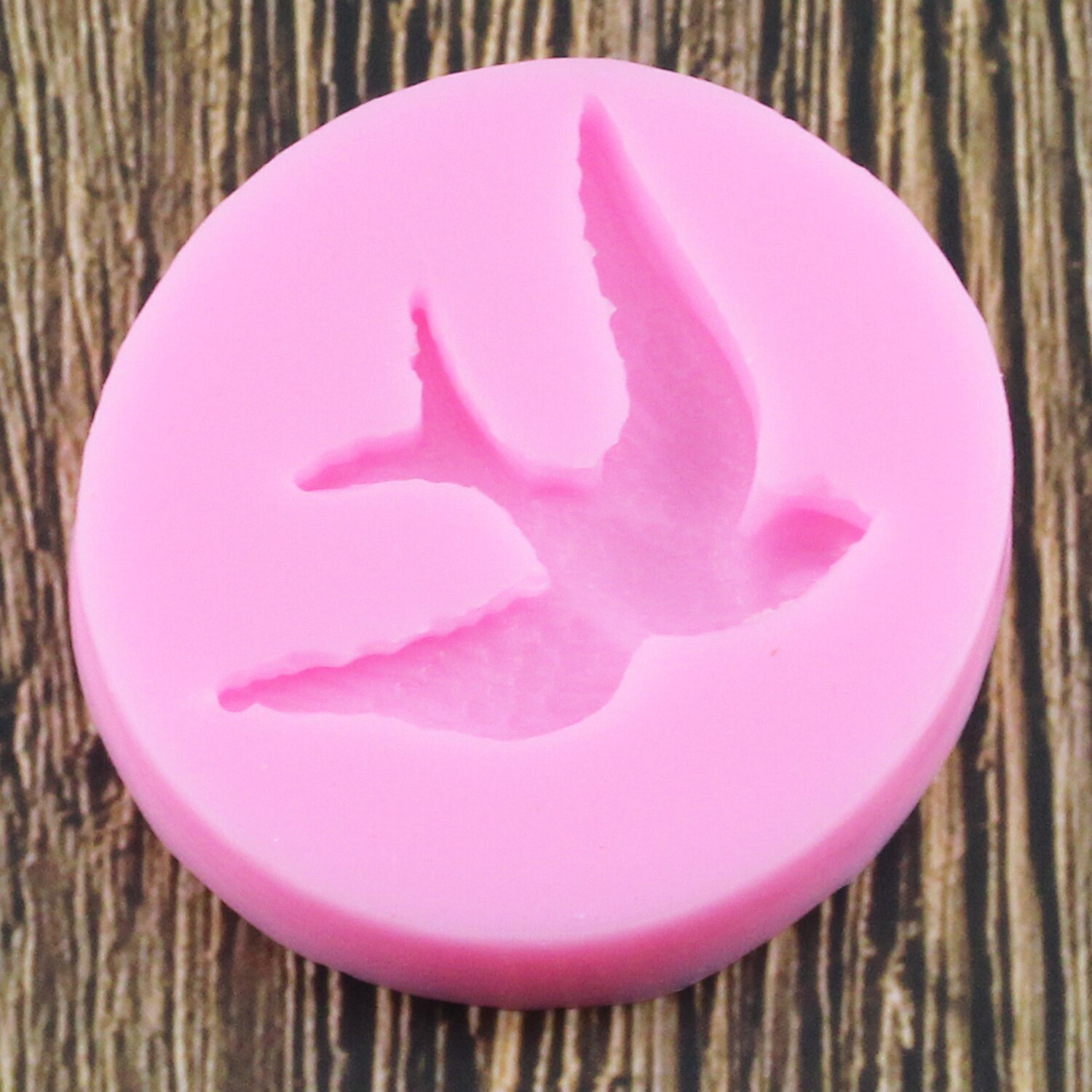 Liten fugl silikonform fondantform gjør-det-selv bryllupskake dekorasjonsverktøy kjøkken bake sjokolade godteri leireformer