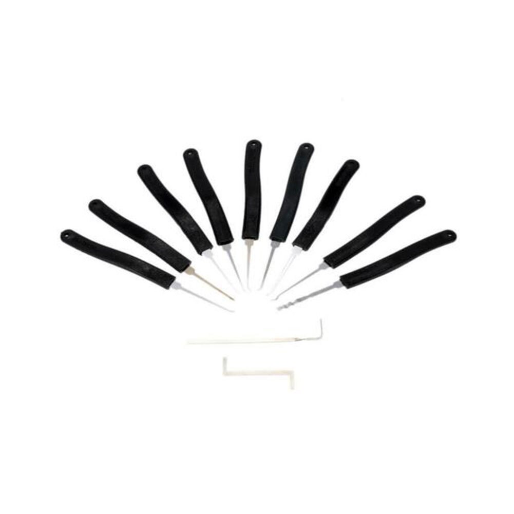 11Pcs Locksmith Tool Broken Key Remove Auto Extractor Set Lock Pick Hardware DIY Handle Tool