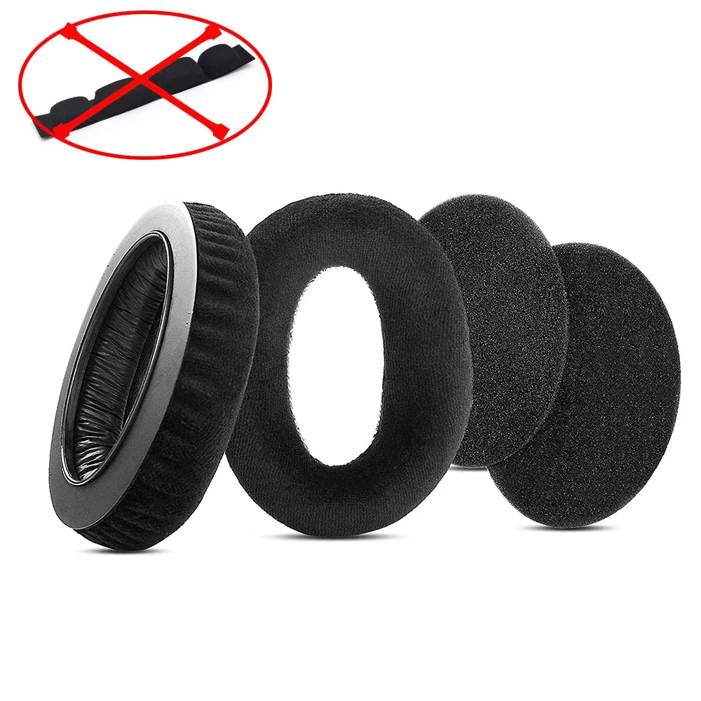 Ersatz-Ohrpolster aus Erinnerung-Schaum, geeignet für Sennheiser HD 600 660S 650 6XX 580 58X 565 545 535 Kopfhörerzubehör: Weiß