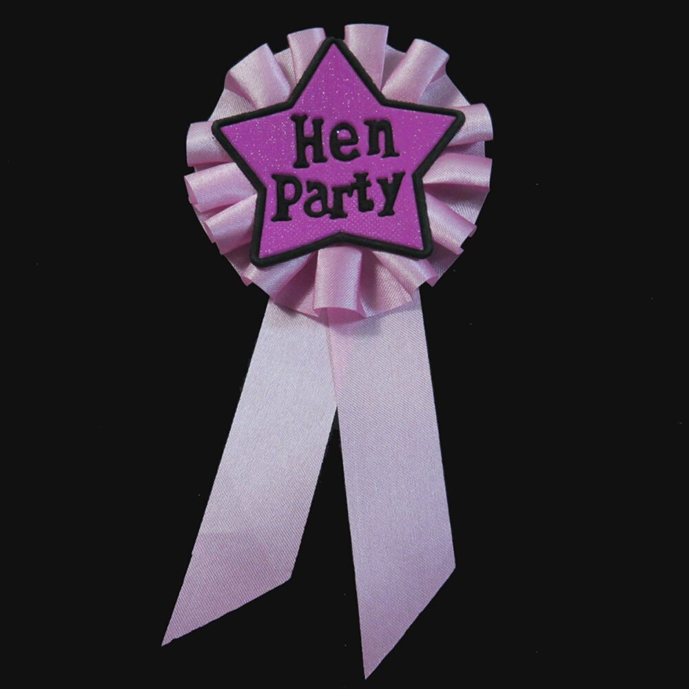 3 stuks lichtroze lint badge glitter roze knoop zwarte opdruk ster bruid aanstaande vrijgezellenfeest broche verjaardag prinses