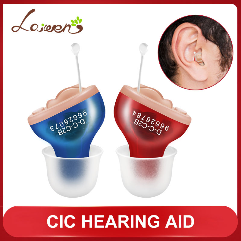 Hearing aids CIC hearing aid for elderly invisible Improving hearing loss Sound Amplifier Battery A10 For Seniors Audífonos