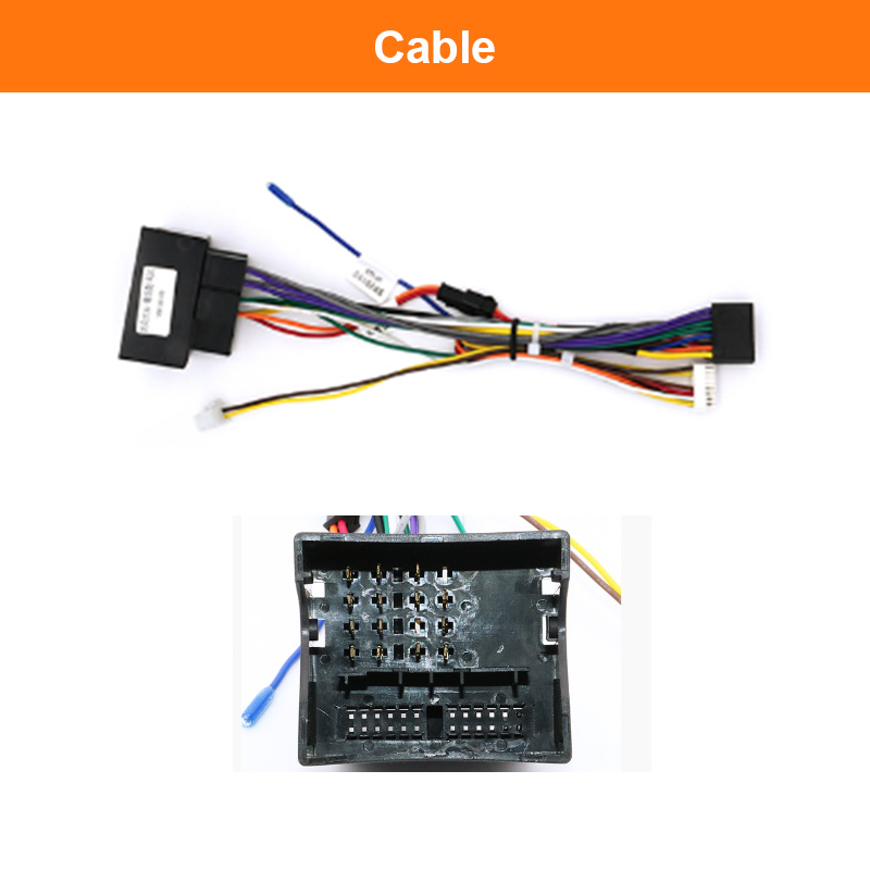 Voor VW Volkswagen Touareg 2002 9 Inch Auto Dash Mount Installatie Dubbel Din DVD Frame Trim Kit Dashboard: Blauw