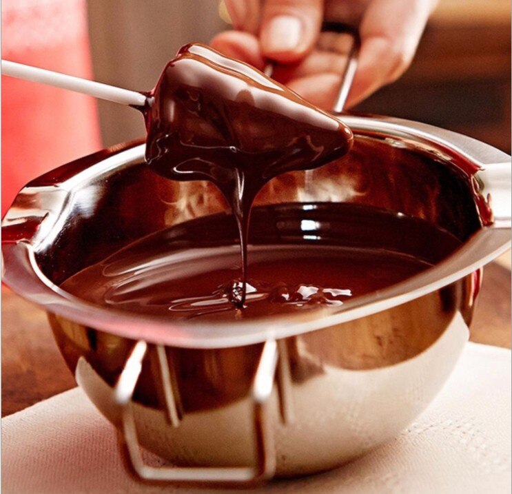 Stainless Steel Water Bath Pot of Chocolate Melting Water Heating Melting Pot Bowl Baking Heating Container Kitchen accessories