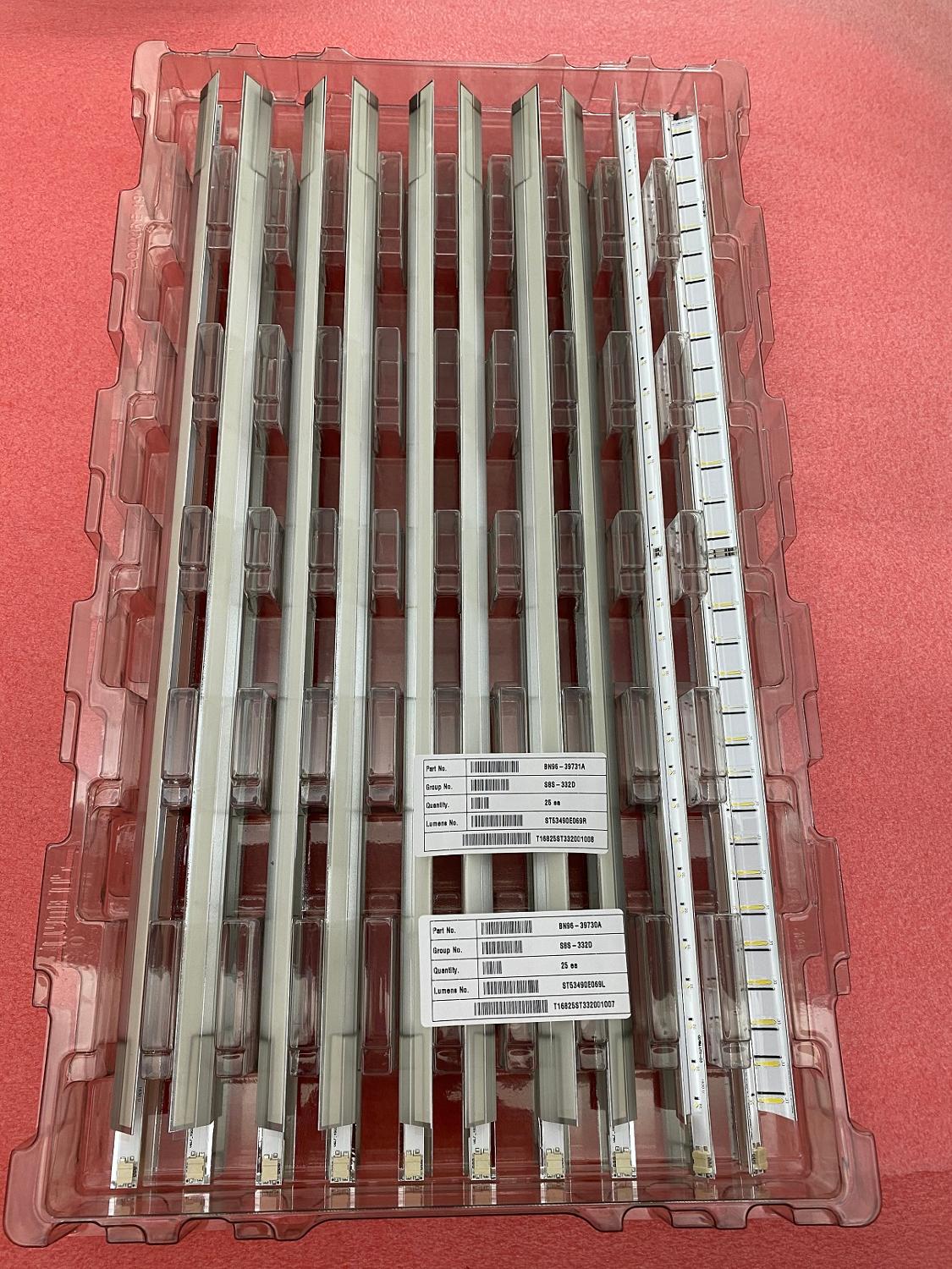 2 stk led baggrundslys strip til samsung  ue49 k 5100au un49 k 5300 ue49 k 5100 cy-fk049 bnev 3h 49 k 5100a ue49 k 5100ak ue49 k 5100aw ue49 k 5300a