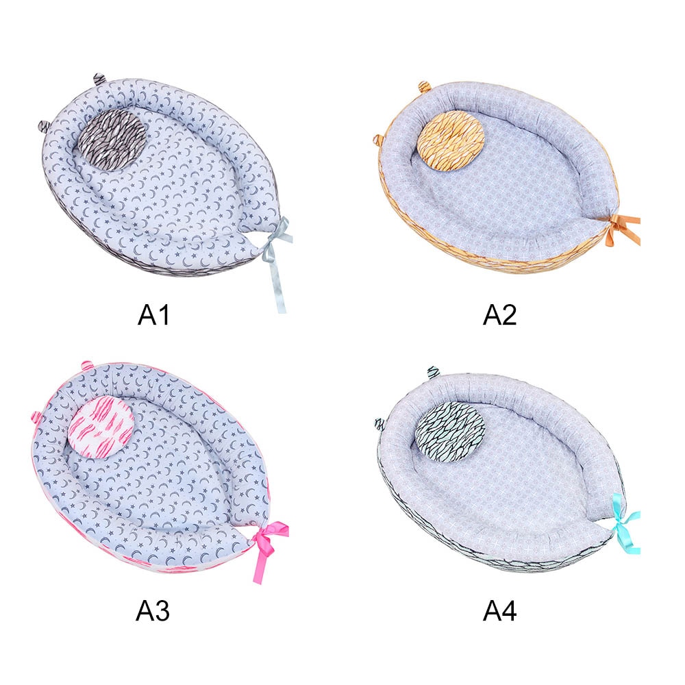 baby bassinet solseng pustende hypoallergenic seng seng bomull barneseng