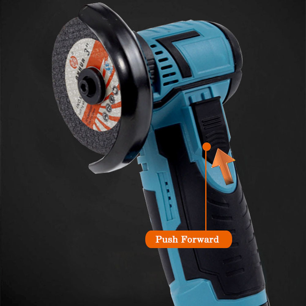 19500rpm Electric Grinding Tool Multifunctional Mini Grinder Handheld Cutter for Cutting Polishing Ceramic Tile Wood Stone Steel