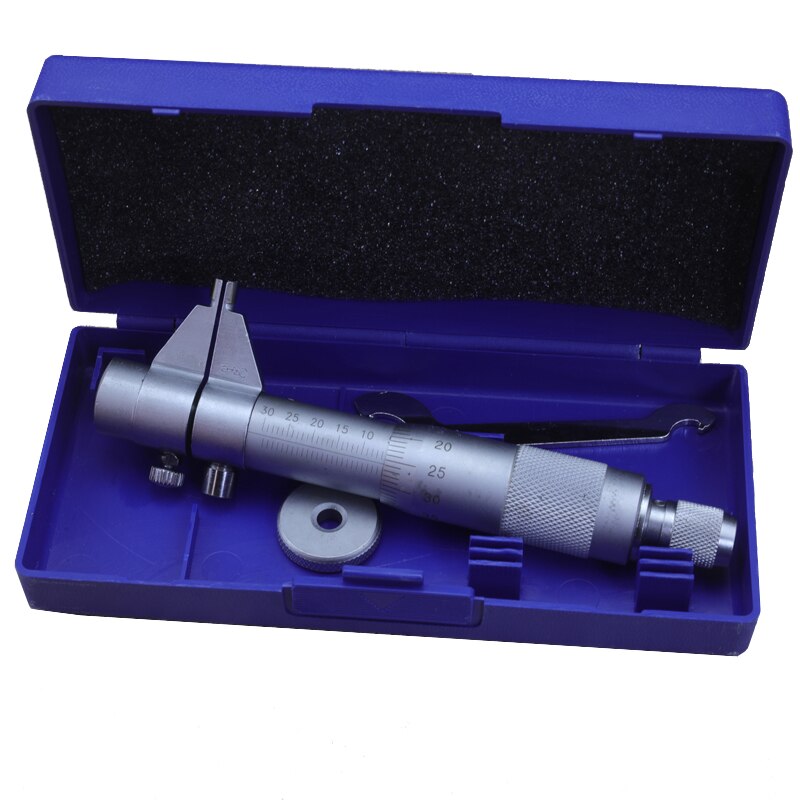 5-30mm Innen Mikrometer Schraube Messgerät metrisch Interne Mikrometer Hartmetall Sauerei Werkzeuge: mit Kasten