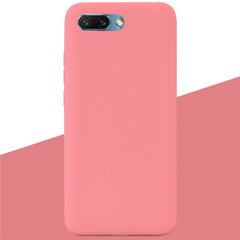 Capa de silicone para col honor 10, capa 5.84 fina, macia, tpu, proteção traseira para col honor 10 col l29: 9 Orange