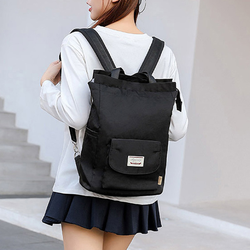 Mochila para mujer, mochila impermeable para ordenador portátil con estilo, 13,3, 14, 15,6 pulgadas, coreana, lona Oxford, mochila universitaria USB para mujer