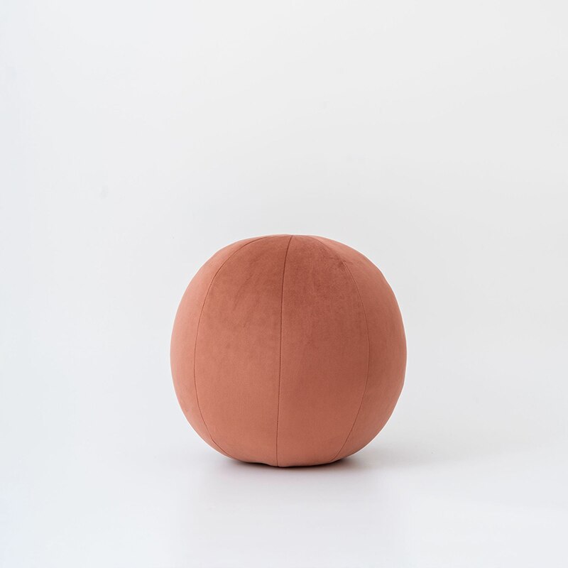 Simanfei kroppspute ball høy elastisk solide dekorative puter låve reisepute myk gåsedun klem sengepute