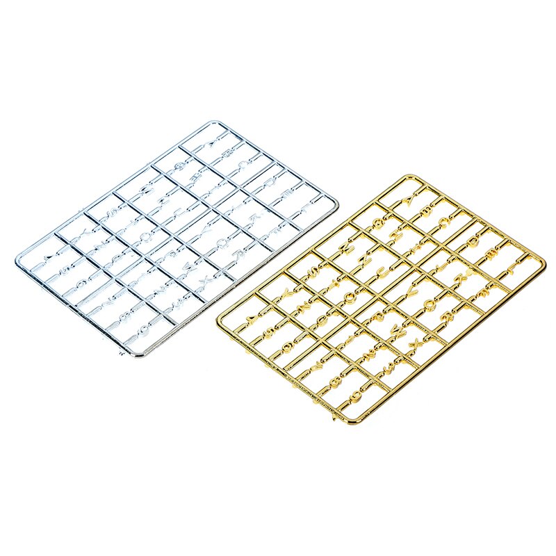 metal 1/12 domek dla lalek miniaturowy złoty numer domu alfabet metal cyfrowy numer domu alfabet drzwi akcesoria zrób do Sama