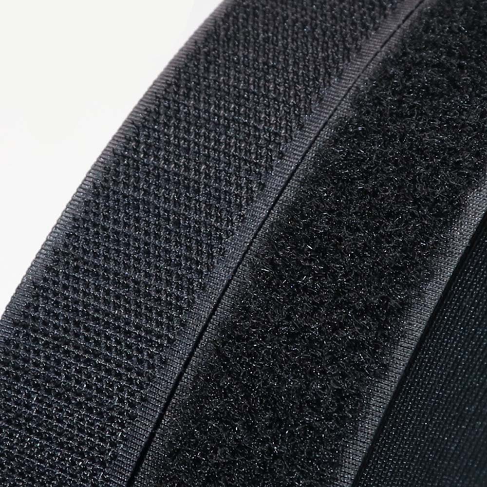 16mm to 150mm Width Black Hook and Loop Tape Sew On Not Self Adhesive Hook and Loop Tape