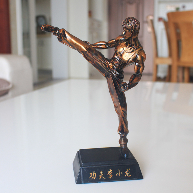 Sculpture en résine sculptée pour perte de poids, Sculpture de musculation pour hommes, Statue de Fitness, décoration artisanale pour salle de sport, de décoration de bureau: I