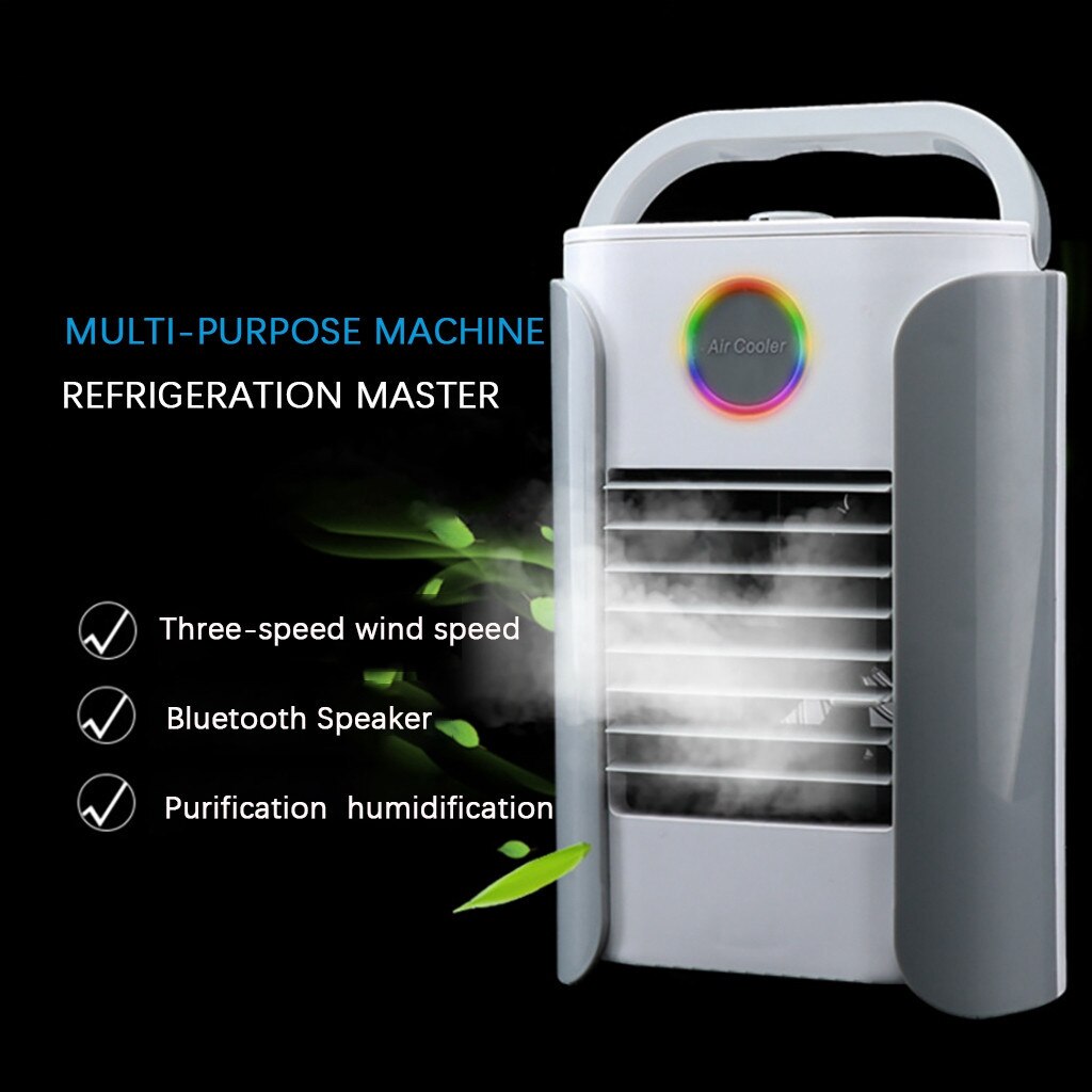 Luchtreiniger Usb Opladen Airconditioner Ventilator Mini Draagbare Koelkast Cooler Draagbare Airconditioner Luchtbevochtiger Luchtreiniger