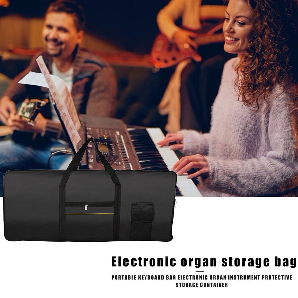 Draagbare Opvouwbaar Toetsenbord Zak Elektronische Orgel Cover Piano Instrument Waterdicht Anti Shock Beschermende Storage Case Container