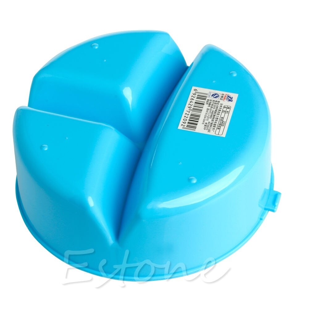 Boîte à déjeuner à Bento | Rond, Portable micro-ondes boîte à Bento stockage des aliments à Bento avec cuillère, conteneur réutilisable 3 grilles