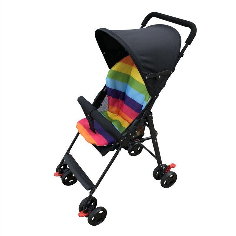 Cochecito de bebé ultraligero y portatil para niños pequeños con bolsillo plegable puede sentarse y poner un solo botón bebé carro