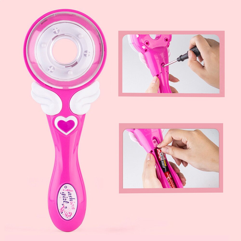 Girls Electric Automatic Hair Braid DIY Stylish Braiding Hairstyle Tool Twist Braider Machine Weave Roller Pretend Kids Toys