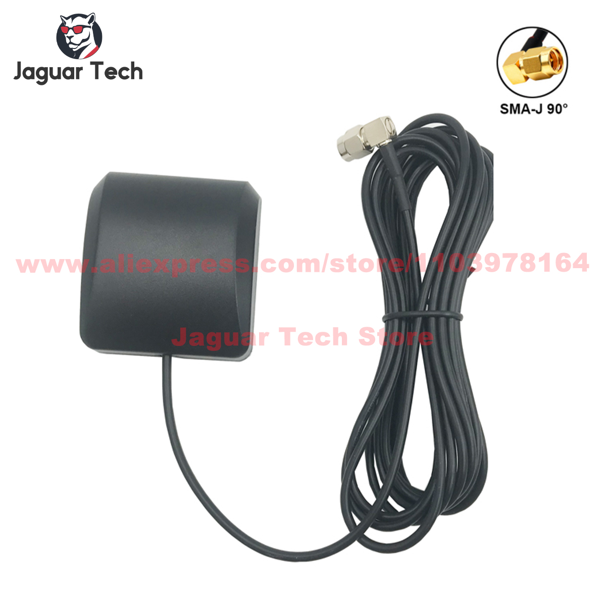 EM-WZGGB-5550-3000D GPS Antenna GNSS GPS+BD+GLONASS 3m Externa ANT for Car vehicle navigation SMA Straight/elbow Frakra MCX TNC