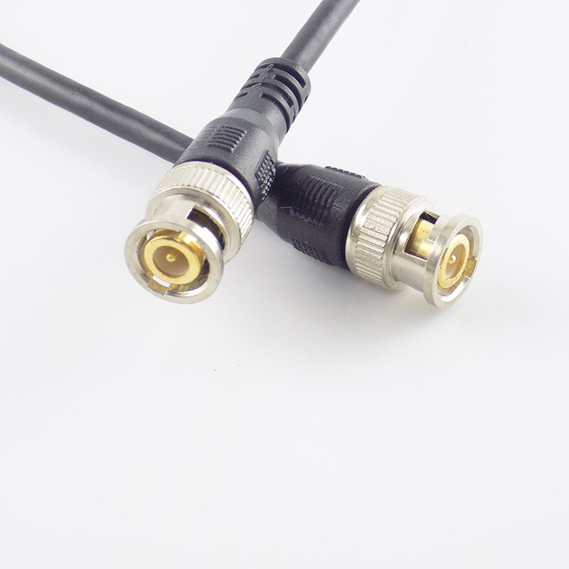 0.5M/1M/2M/3M BNC Connector Cable BNC Male To Male Adapter BNC Cable Extension BNC Adapter Cable for CCTV Video Camera Connector