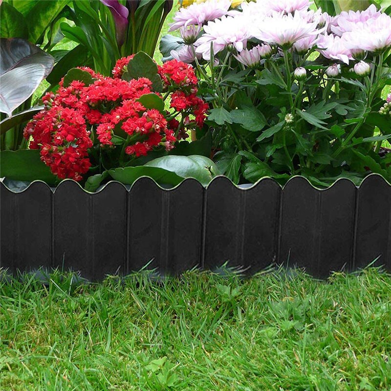 20PCS Gardening Small Fence Small Fence Garden Plastic Fence Decoration Potted Vegetables Fruit And Vegetable Planting Fence U3