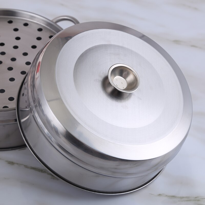 Steamer stainless steel steamer steamed drawer thickening deepening household business drawer steaming rack pot steamed bun cage