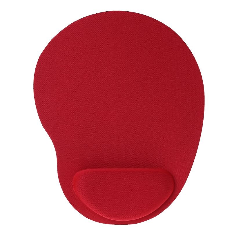 Tapis de souris de bureau avec support de poignet en gel, pour jeu, ergonomique, repose-poignet: GRIS