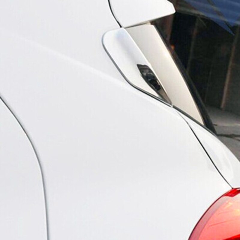 2Pcs Rear Windshield Side Corner Cover Deocr Trim ABS for Buick Encore